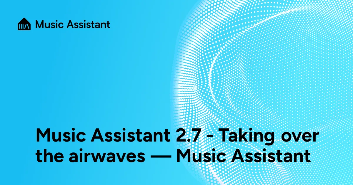Music Assistant is taking over the airwaves