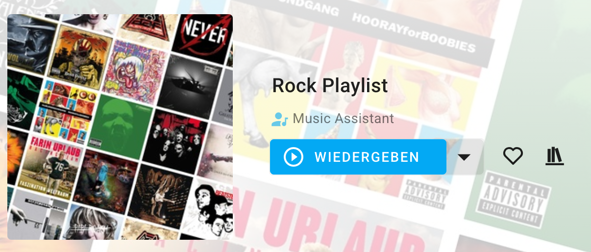 Album Grid Tilted Example